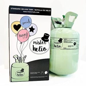 Botella de helio