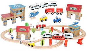 Lidl tren madera